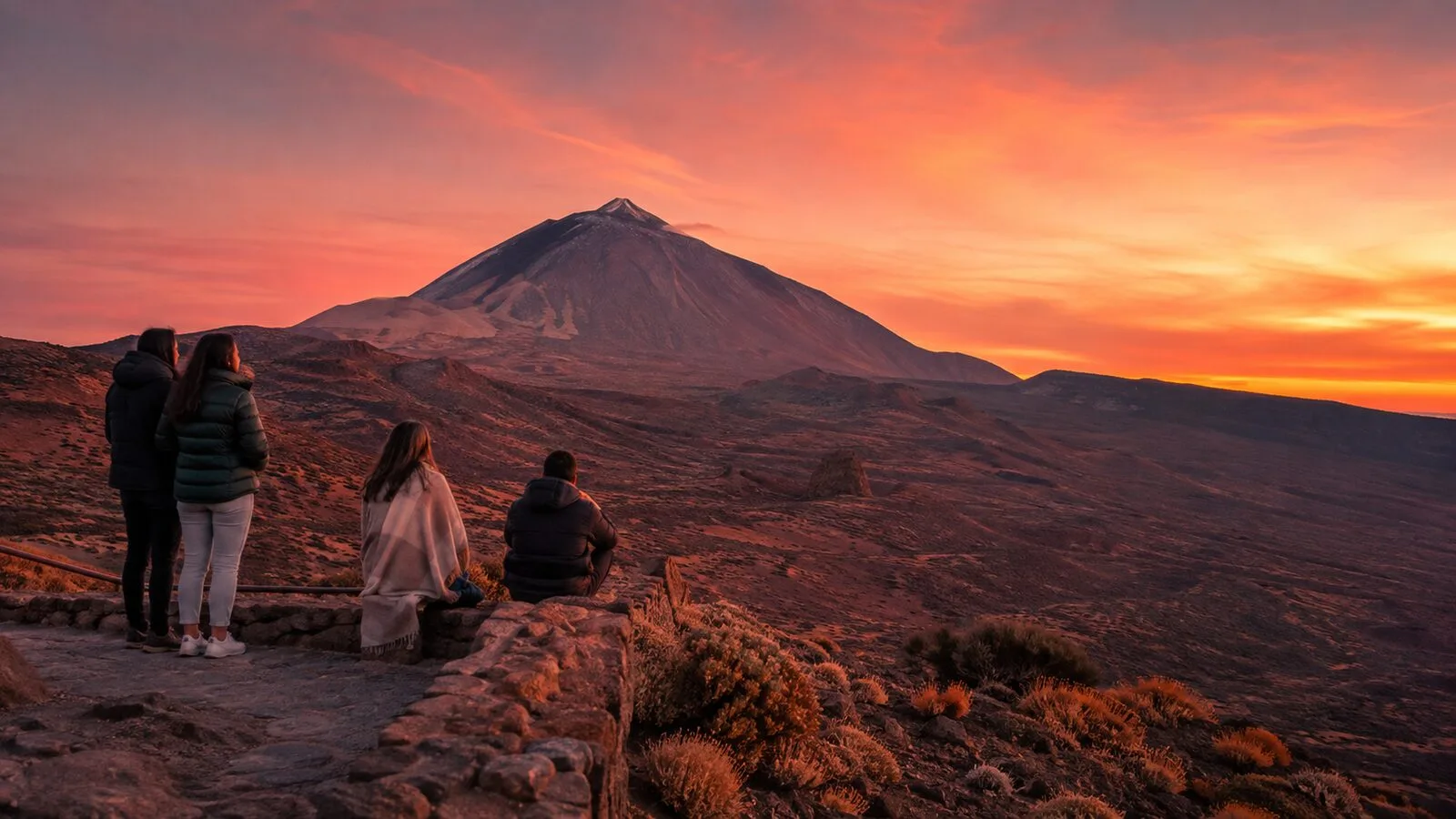 Teide al atardecer